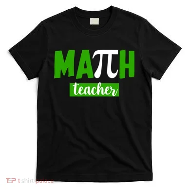 Math Teacher Pi Logo T-Shirt