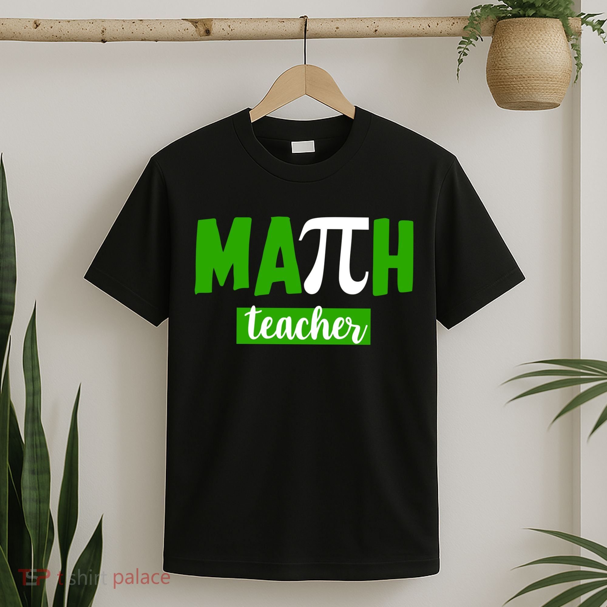 Math Teacher Pi Logo T-Shirt