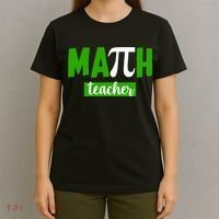 Math Teacher Pi Logo T-Shirt thumb 4