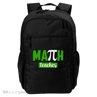 Math Teacher Pi Logo Backpack