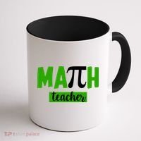 Math Teacher Pi Logo Coffee Mug thumb 1