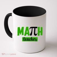 Math Teacher Pi Logo Coffee Mug thumb 0