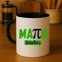 Math Teacher Pi Logo Coffee Mug thumb 4