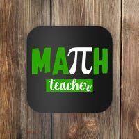 Math Teacher Pi Logo Coaster thumb 0