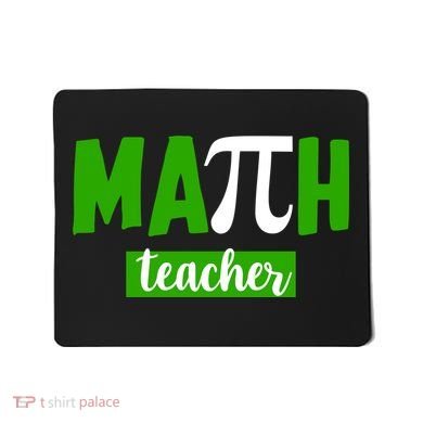 Math Teacher Pi Logo Mousepad