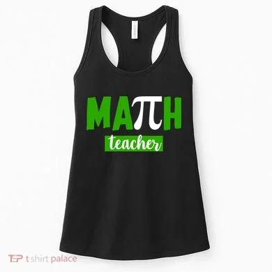 Math Teacher Pi Logo Women's Tank Top