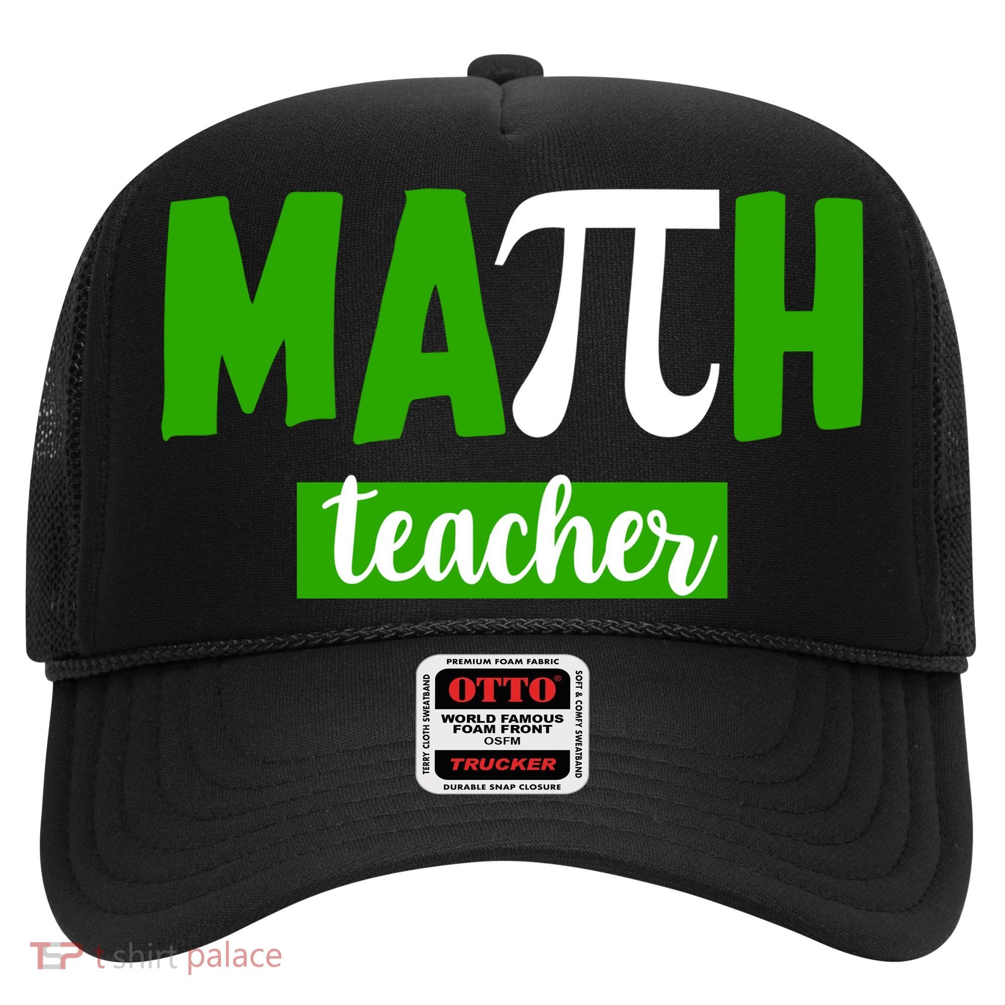 Math Teacher Pi Logo Hat