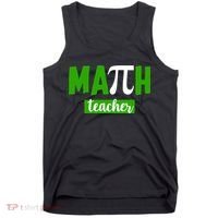 Math Teacher Pi Logo Tank Top thumb 0