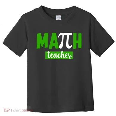 Math Teacher Pi Logo Toddler T-Shirt