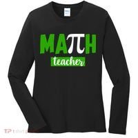 Math Teacher Pi Logo Women's Long Sleeve Shirt thumb 0