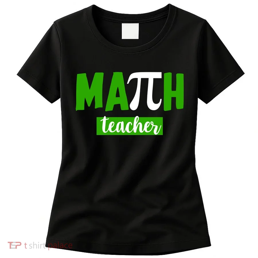 Math Teacher Pi Logo Women's T-Shirt