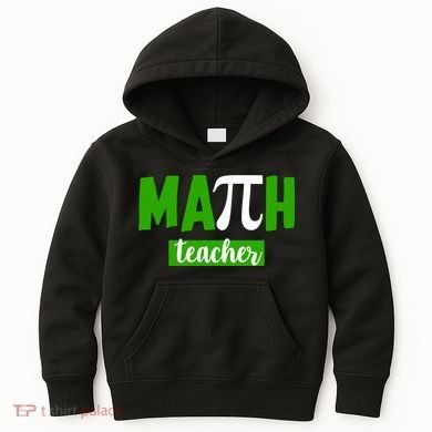 Math Teacher Pi Logo Kids Hoodie