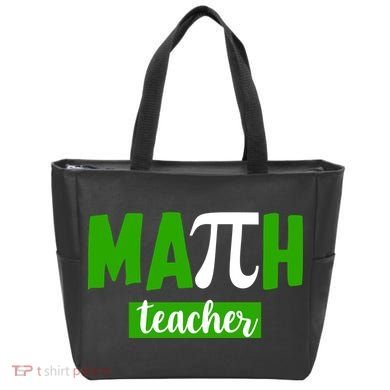 Math Teacher Pi Logo Tote Bag