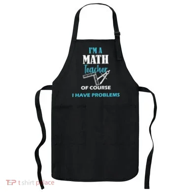Math Teacher Problems Apron