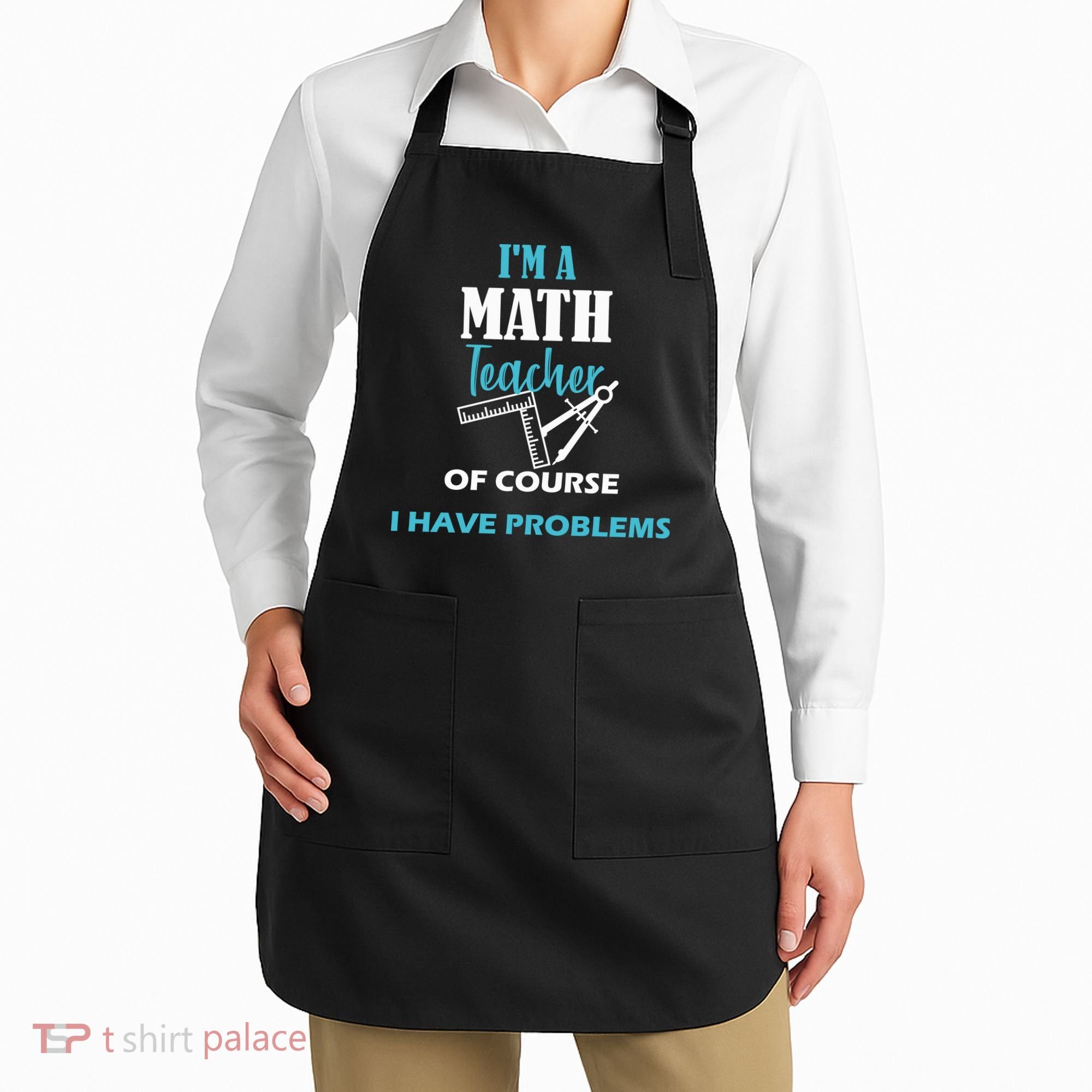 Math Teacher Problems Apron