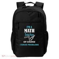 Math Teacher Problems Backpack thumb 0