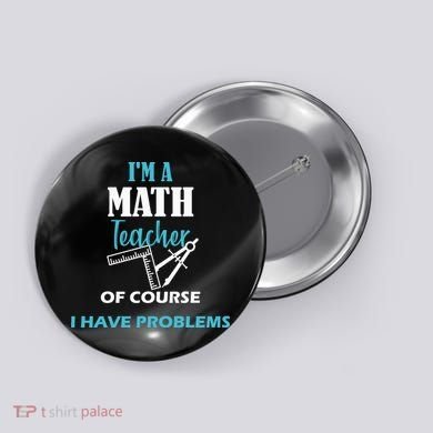 Math Teacher Problems Button