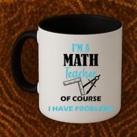Math Teacher Problems Coffee Mug thumb 2