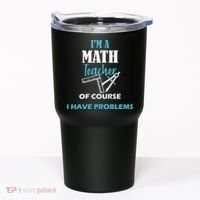 Math Teacher Problems Tumbler thumb 0