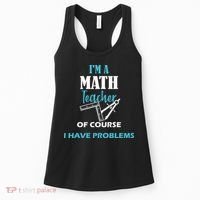 Math Teacher Problems Women's Tank Top thumb 0
