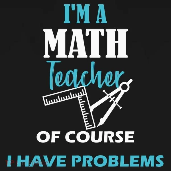 Math Teacher Problems Kids Long Sleeve Shirt