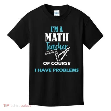 Math Teacher Problems Kids T-Shirt