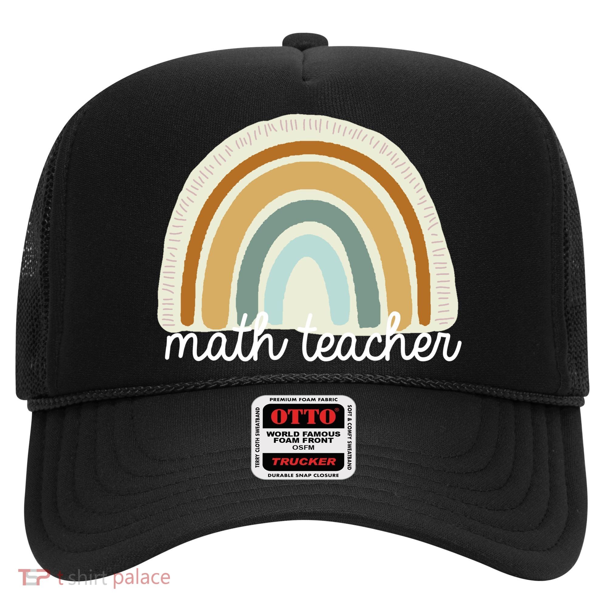 Math Teacher Rainbow Hat
