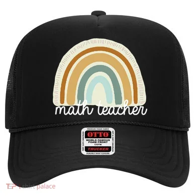 Math Teacher Rainbow Hat