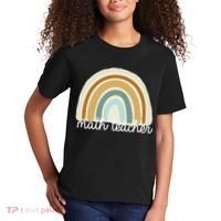 Math Teacher Rainbow Kids T-Shirt thumb 2