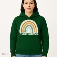 Math Teacher Rainbow Hoodie thumb 5