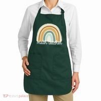Math Teacher Rainbow Apron thumb 2