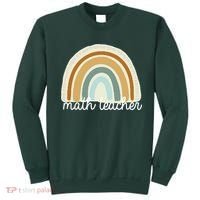 Math Teacher Rainbow Sweatshirt thumb 0