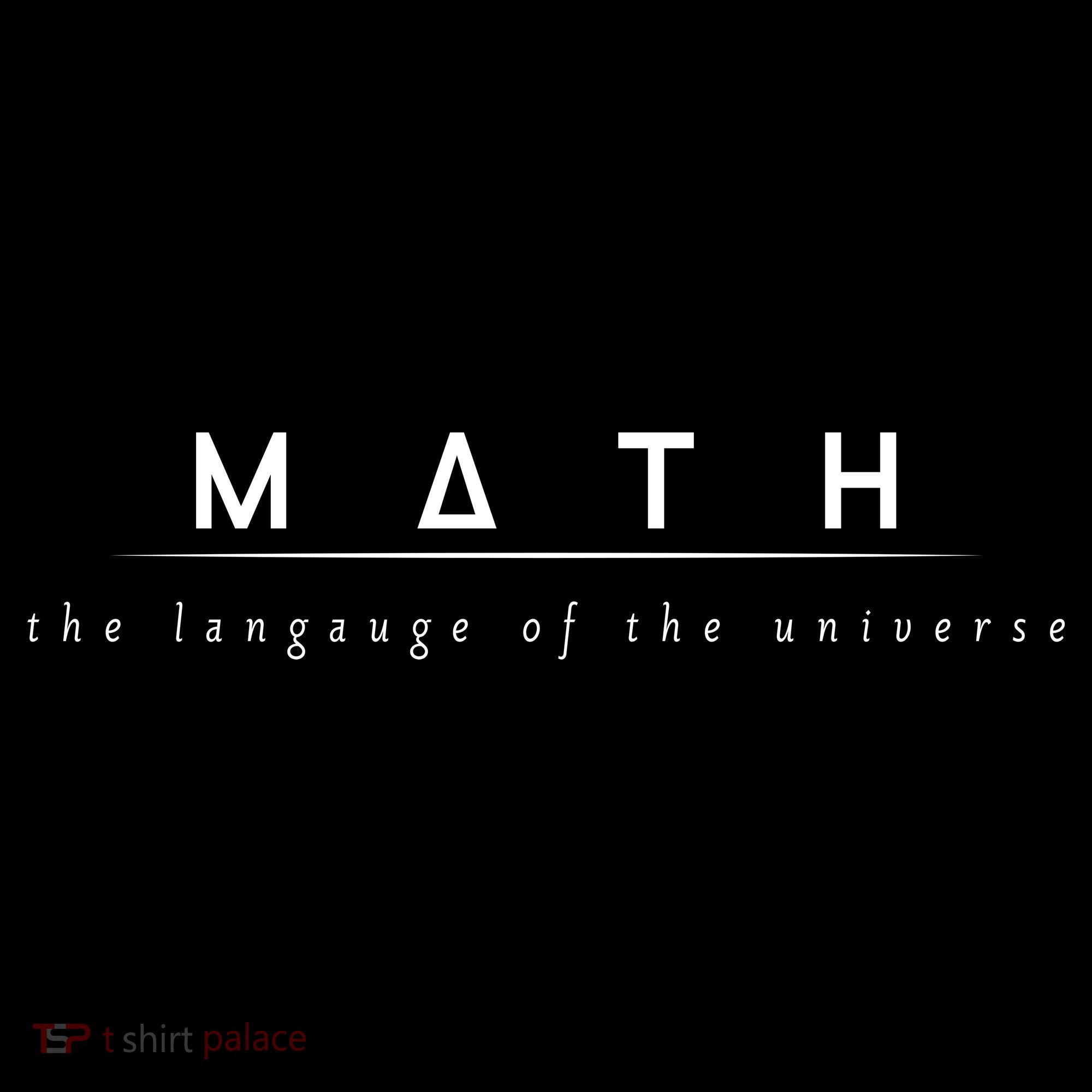 Math The Language Of The Universe Doggie Tank