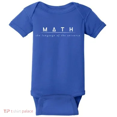 Math The Language Of The Universe Baby Bodysuit