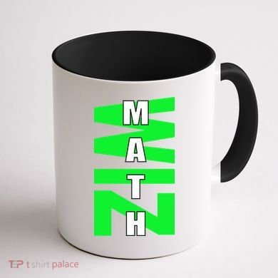 Math Wiz Logo Coffee Mug back