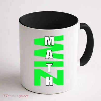 Math Wiz Logo Coffee Mug back