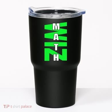 Math Wiz Logo Tumbler