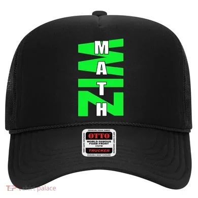Math Wiz Logo Hat