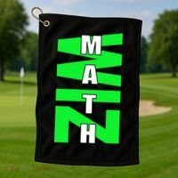 Math Wiz Logo Golf Towel thumb 1