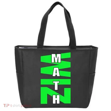 Math Wiz Logo Tote Bag