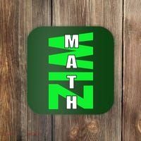 Math Wiz Logo Coaster thumb 0