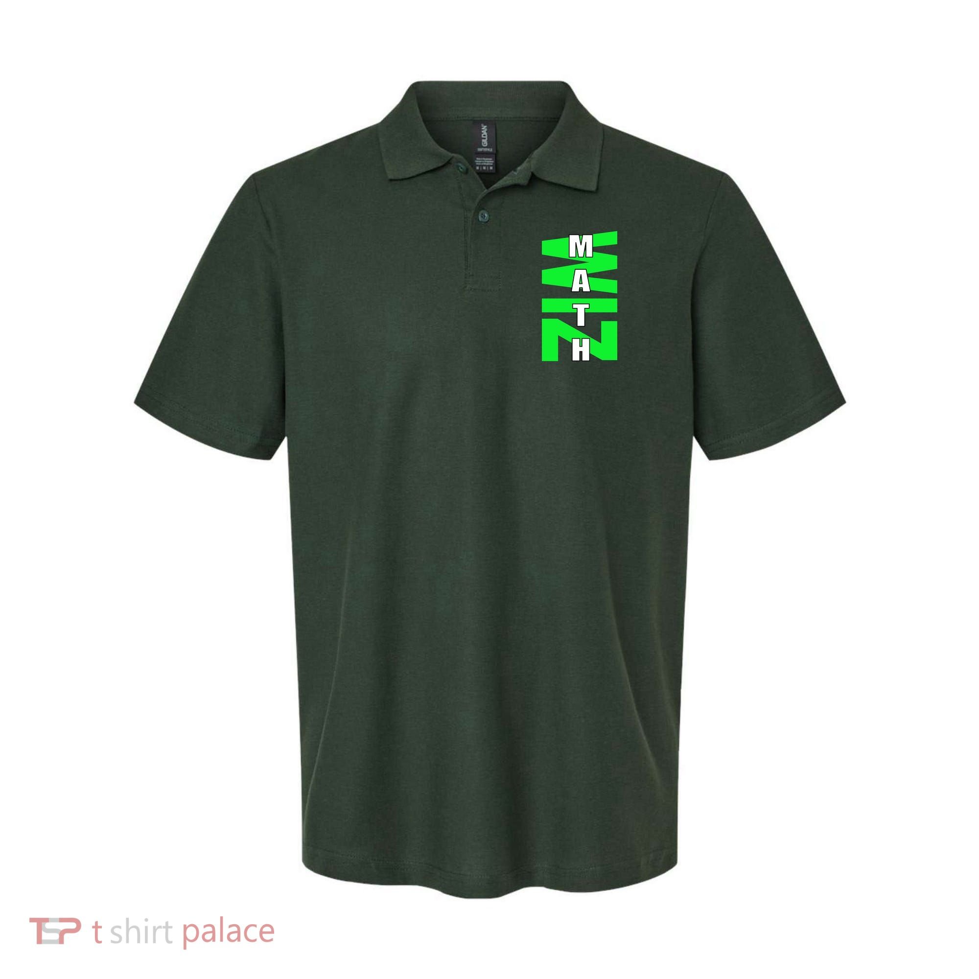 Math Wiz Logo Polo