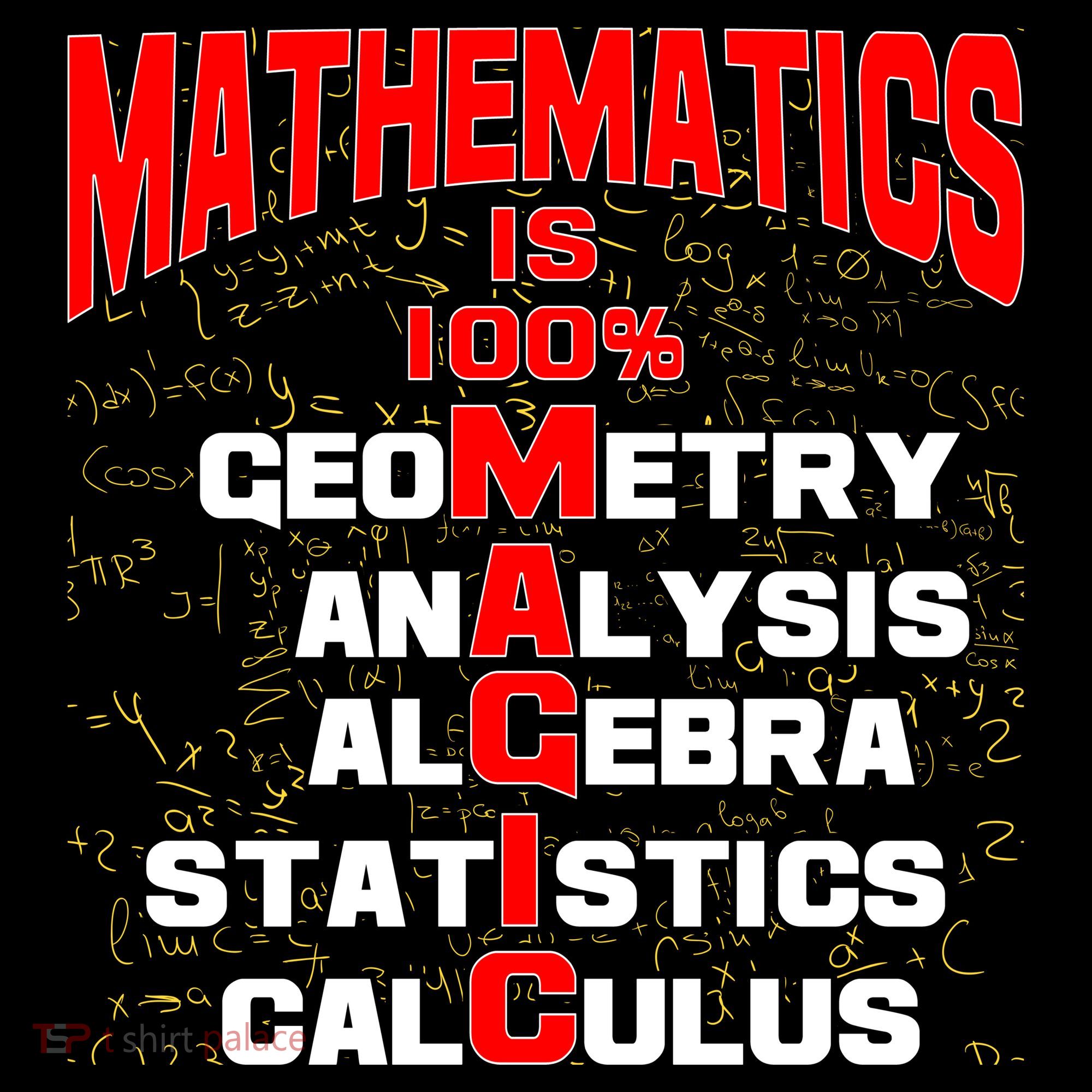 Mathematics Is 100 Percent Magic  Backpack