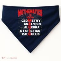 Mathematics Is 100 Percent Magic  USA-Made Doggie Bandana thumb 0