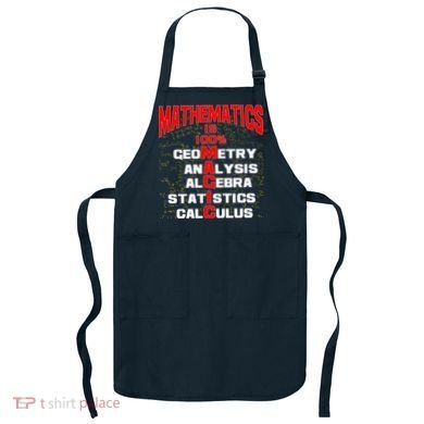 Mathematics Is 100 Percent Magic  Apron
