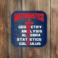 Mathematics Is 100 Percent Magic  Coaster thumb 0