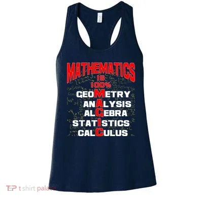 Mathematics Is 100 Percent Magic  Women's Tank Top