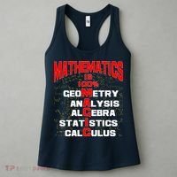 Mathematics Is 100 Percent Magic  Women's Tank Top thumb 3