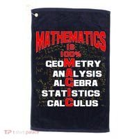 Mathematics Is 100 Percent Magic  Golf Towel thumb 0