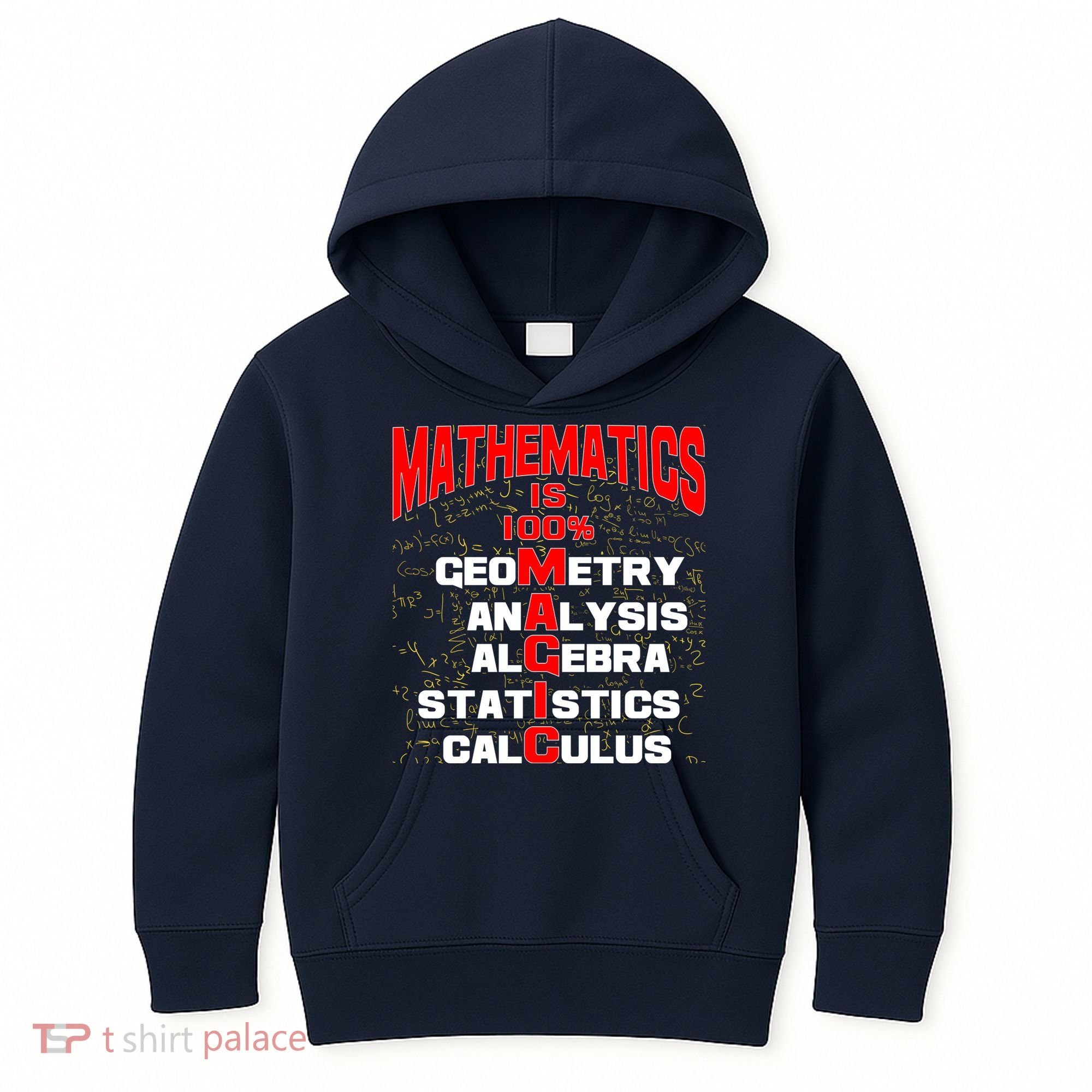 Mathematics Is 100 Percent Magic  Kids Hoodie